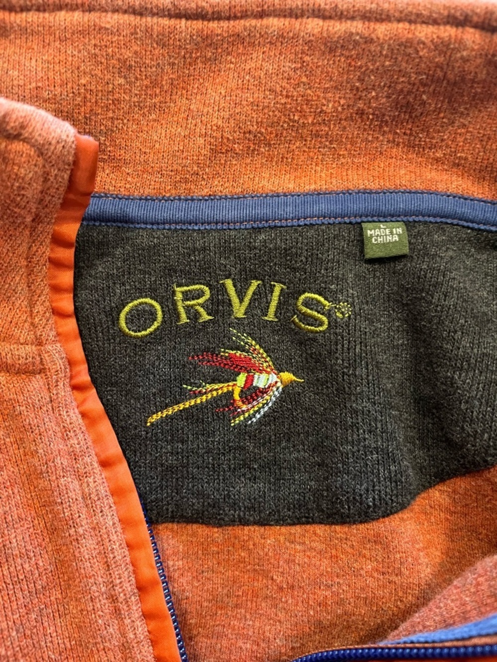 Orvis Pullover Large - Picture 3 of 4